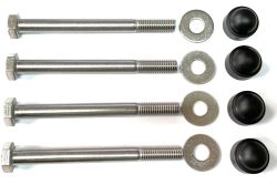 Defender Front Bumper Bolt Kit With Stainless Steel Bolts & Washers (Not Nut Plates)