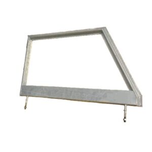Galvanised Unglazed For Series 2 Left Hand Front Door Top (S)