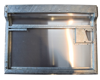 Series 2A/3 Front Door Bottom RH (Galvanised Frame) No Lock Hole (S)