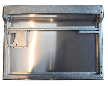 Series 2A/3 Front Door Bottom LH (Galvanised Frame) No Lock Hole (S)