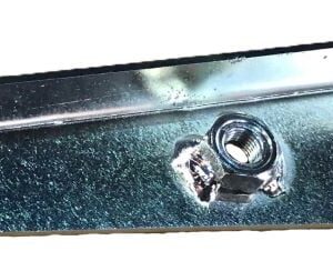 Series & Defender Hard Top Top Mount Seat Belt Bracket L/H
