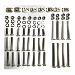 C/Sunk Socket Head Bolt Kit Defender Front & 2Nd Row Door Hinge Set S/S