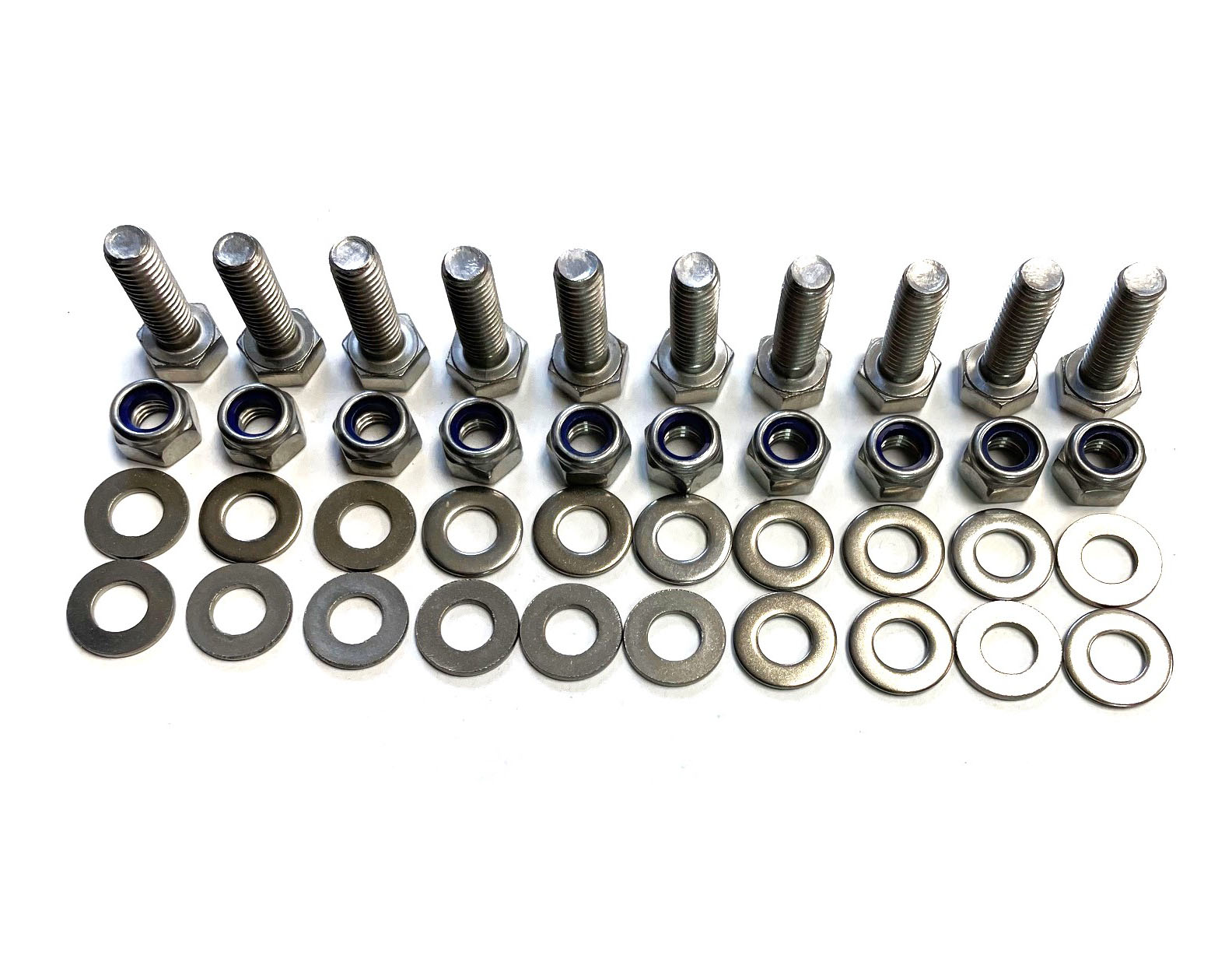 Hex Head Bolt Kit Series/ Defender Rear Crossmember Ex Head Bolt Kit Series & Defender Rear Crossmember Up To 86 (Stainless)