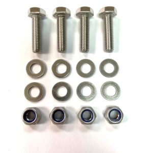 Defender 90" Tubular Outrigger To Tub A4-80 SS Bolt kit
