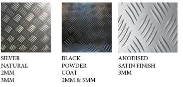 90/110/130" Front Floor Tread Plate V8 300 Tdi, Td5 & V8 - Image 2