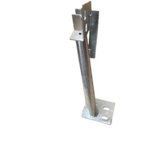 R/H Rear Seat Belt Mounting Tube 90" Defender Galvanised Finish