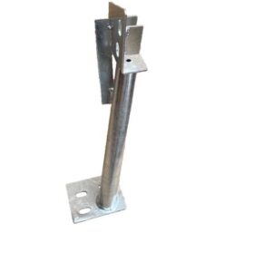 L/H Rear Seat Belt Mounting Tube 90" Defender Galvanised Finish