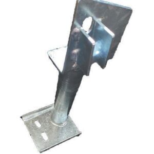 L/H Rear Seat Belt Mounting Tube 110" Defender Galvanised Finish