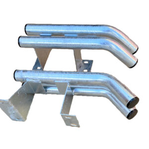 Rear Corner Tubular Bumperettes (Galvanised)