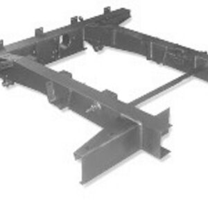 Series 2, 2A, 3 SWB 88" Military Rear Half Chassis - 1400Mm Chassis Legs (Not Airportable)