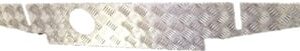 Series 2, 2A, 3 Rear Crossmember Cover - Chequer Plate
