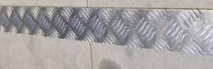 Military Defender Front Bumper Chequer Plate Cover 2Mm