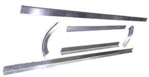Safari Rear Door Aluminium Glazing Kit (Series 2 Onwards To Defender 2006)