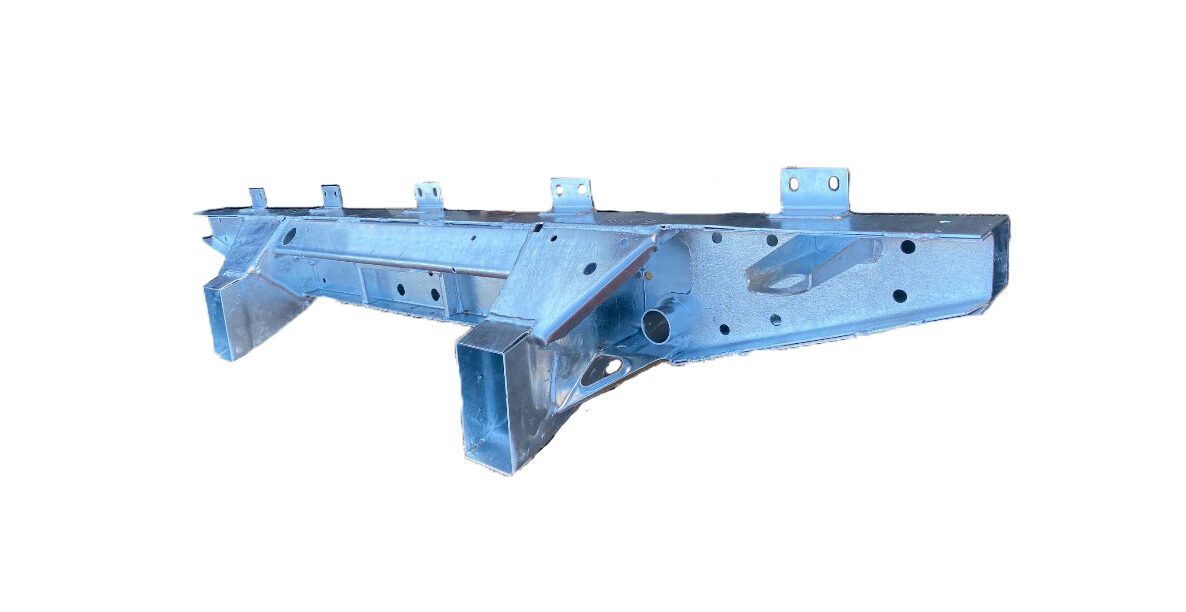 110 V8 / Military Defender Rear Crossmember Tdi (Oval Hole Electric Hook Up) 200Mm Ext