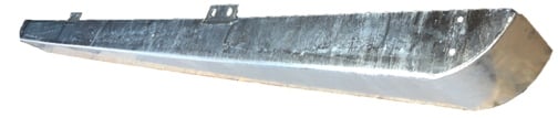 Defender 90/110/130 Galvanised Front Bumper (NRC9211) With Endcap Holes