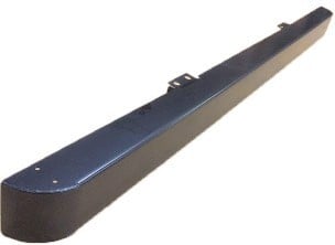 Zinc Plated & Powder Coated Defender 90/110/130 Front Bumper With Endcap Holes (LR062058)