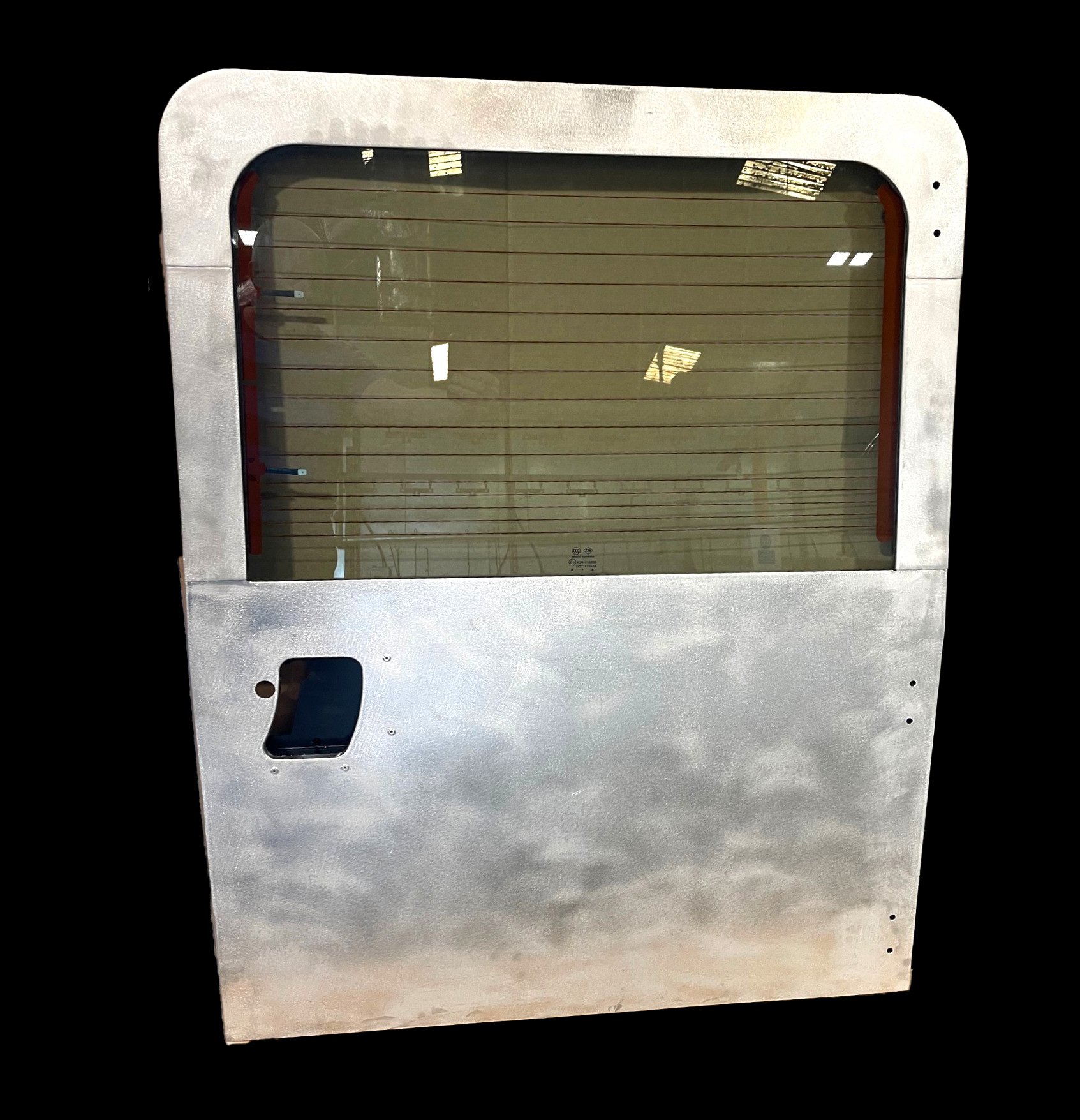 Defender Rear Door Aluminium Skin 1983-1986 With Heated Glass