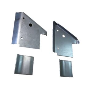 LR511-5&13 Defender 90 Rear Crossmember Fillet Plates And 3" Squares