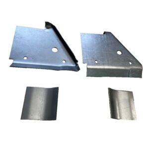 LR512-5&13 Defender 110 Rear Crossmember Fillet Plates & 3" Squares