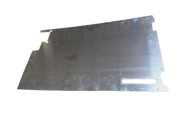 Rear Half Door Inner Door Card Silver