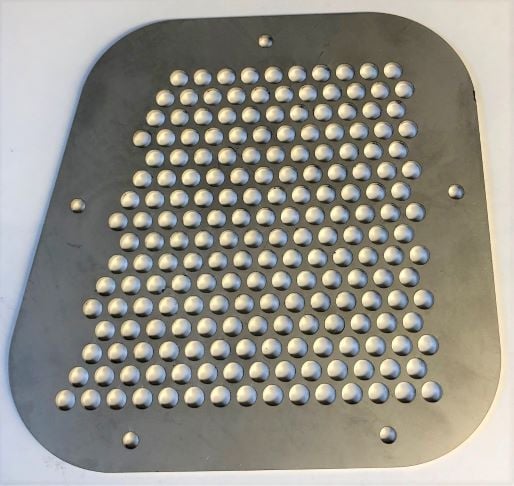 Stainless Steel Air Intake Grille For Defender Side Wing