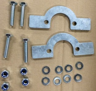 Coil Spring HD Retainer (Galv) 90/110/130/D1/RRC Supplied As A Pair Front