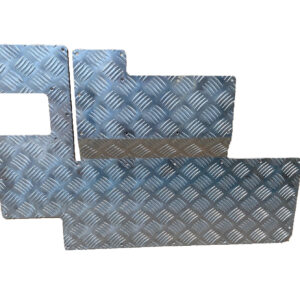 Defender Puma Internal Chequer Plate Rear Door Card