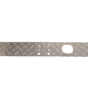 Td5 Chequer Plate Rear Cross Member Cover With Tow Holes LR638H