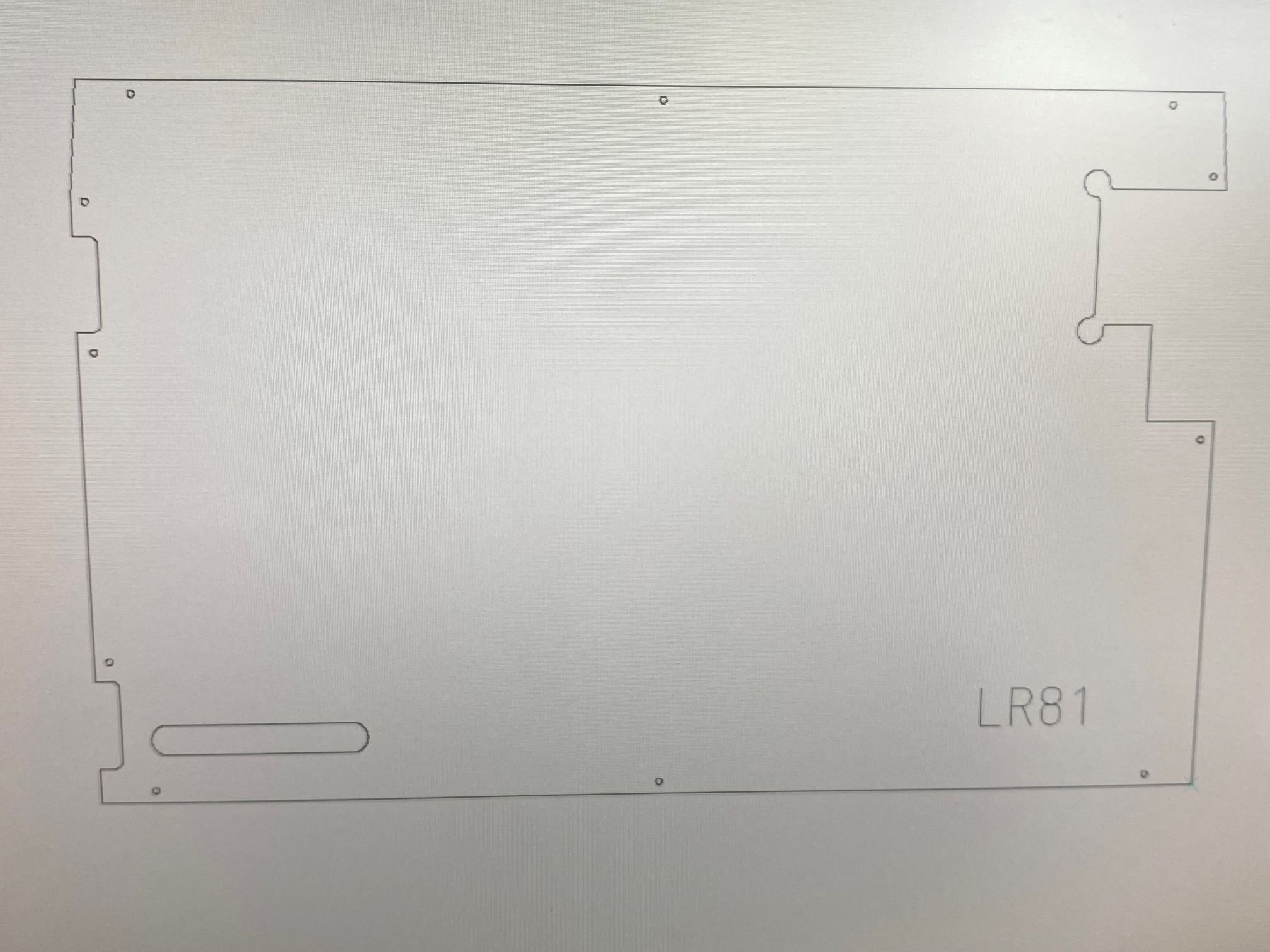 Series 3 / Defender Tread Plate Rear Door Case (Fits LR14 LR509 STC1424) (No Wiper Cut Out) - Image 2