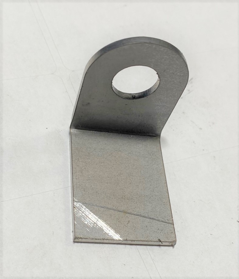 Clutch Pipe Mount Front Face Of LH Footwell (Right Angle)