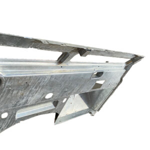 Land Rover Defender 200 Tdi Bulkhead LHD - Standard OE Thickness Material Galvanised Finish
