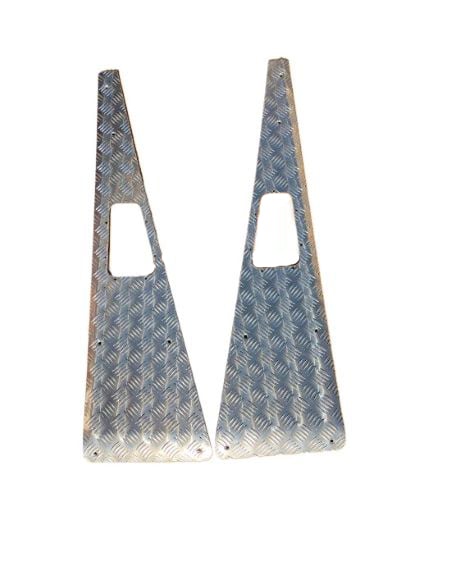 Defender 3Mm Wingtops Small Air Intake Side Fold (C/Sunk & S/S Fittings)