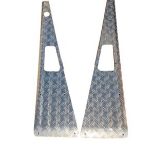 Defender 3Mm Wingtops Small Air Intake Side Fold R/H/D Ariel Hole (C/Sunk & S/S Fittings)