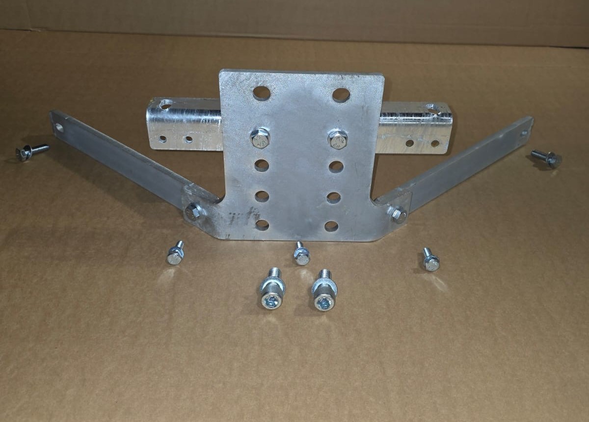 Defender 90 TD5 & Puma/TDCi Tow Bar Assembly Galvanised - Image 3