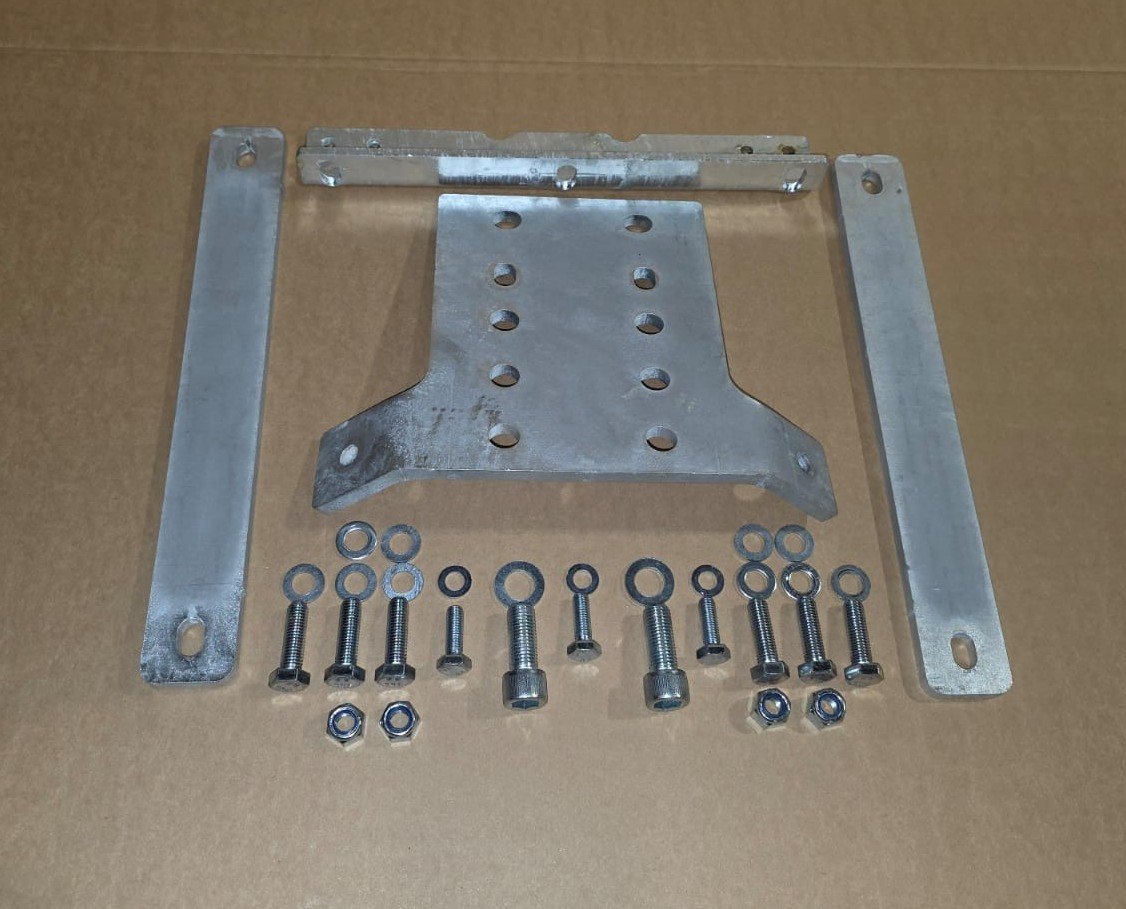 Defender 90 TD5 & Puma/TDCi Tow Bar Assembly Galvanised