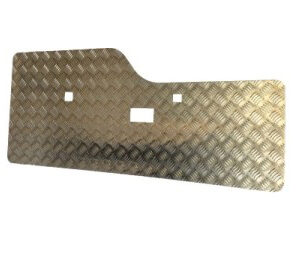 Discovery 2 Chequer Plate  Rear Inner Door Card 7 Seater & Commercial Only
