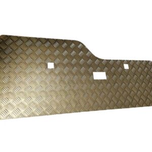 Discovery 2 Chequer Plate  Rear Inner Door Card