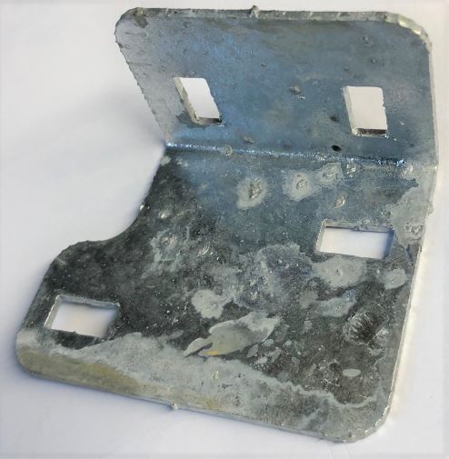 R/H Mounting Assembly (Hi Cap) Galvanised Finish