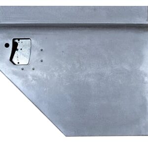 Galvanised Right Hand Early 110 Second Row Split Door Bottom For Land Rover Series Anti Burst With Lock Hole (S)