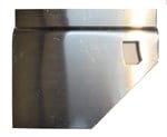 LH Second Row Door Bottom Skin Aluminium Series & Def (S)