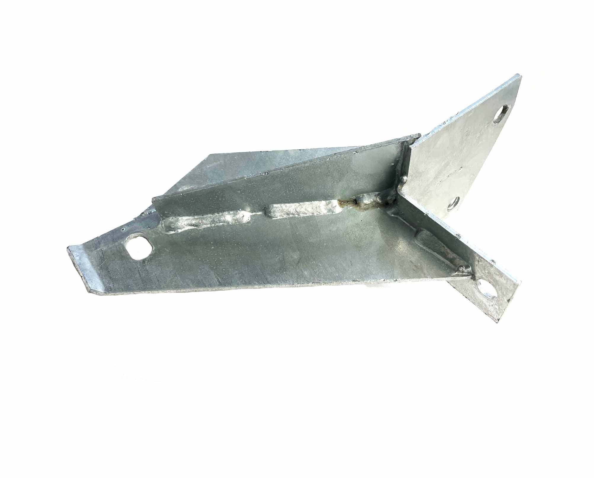 Defender Hi-Cap Rear Body Mount O/S Front Galv