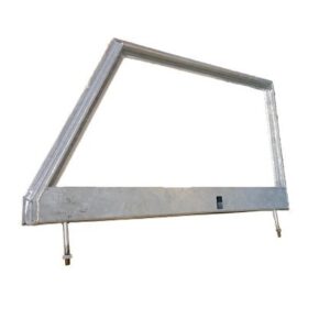 Galvanised Unglazed For Series 3 Right Hand Front Door Top (S)