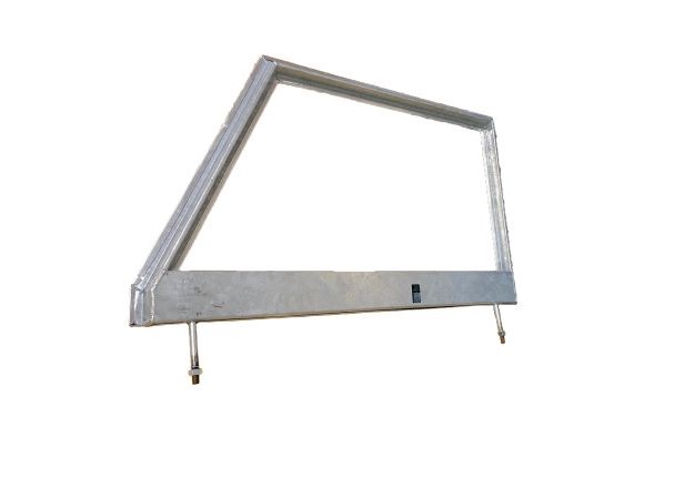 Galvanised Unglazed For Series 3 Right Hand Front Door Top (S)