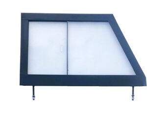 Glazed Powder Coated For Series 3 Door Top RH (S)