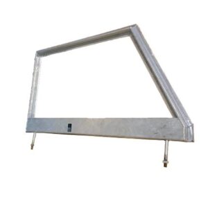 Galvanised Unglazed For Series 3 Left Hand Front Door Top (S)