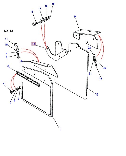 Mudflap Fitting Bracket For Landrover Defender 90 - Image 2