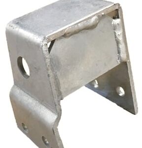 Bracket Steering Damper To Chassis LHD Galv